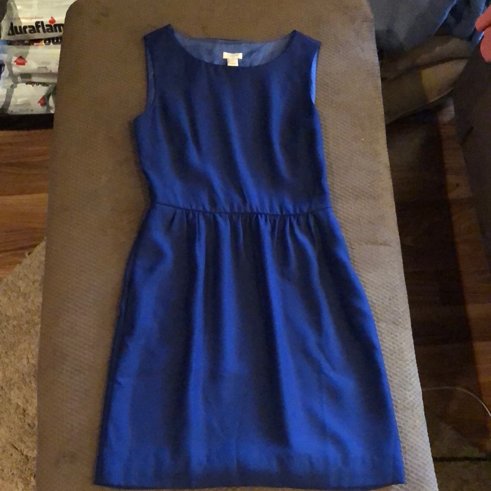 J. Crew Navy Dress